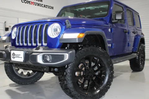 Blue 2018 Jeep SAHARA Sahara for sale in Hattiesburg, MS