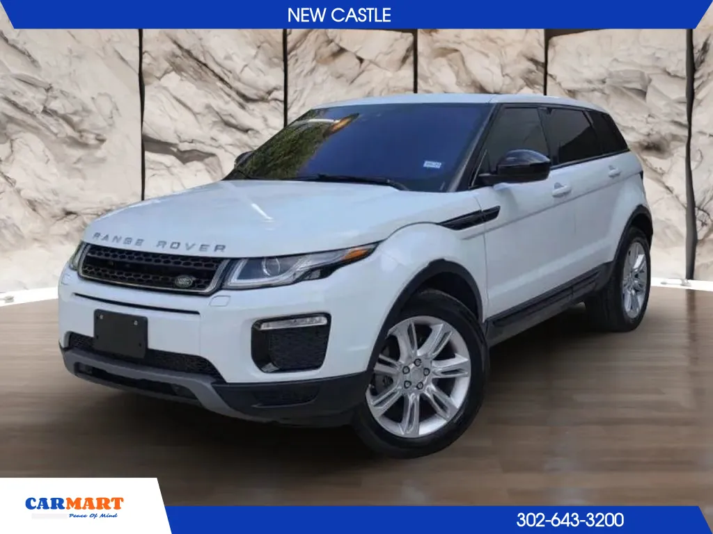 White 2017 Land Rover Range Rover Evoque SE Premium Sport Utility 4D for sale in New Castle, DE