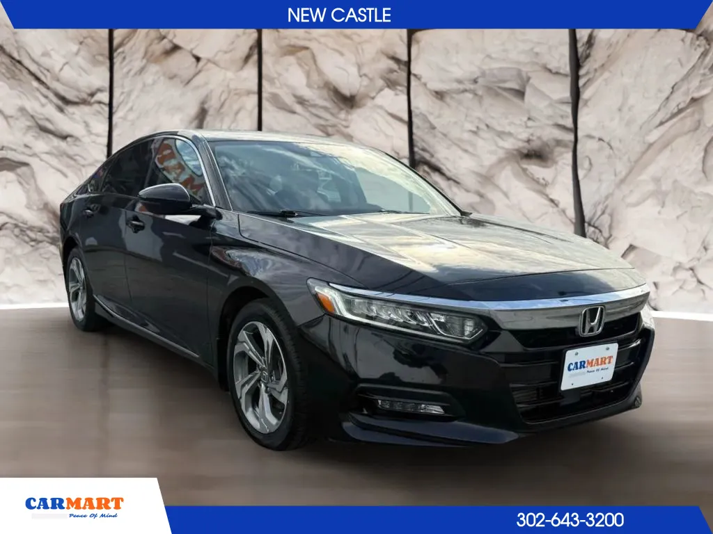 Black 2018 Honda Accord EX-L Sedan 4D for sale in New Castle, DE