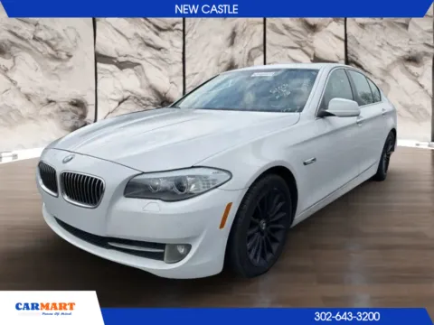 White 2013 BMW 5 Series 535i xDrive Sedan 4D for sale in New Castle, DE
