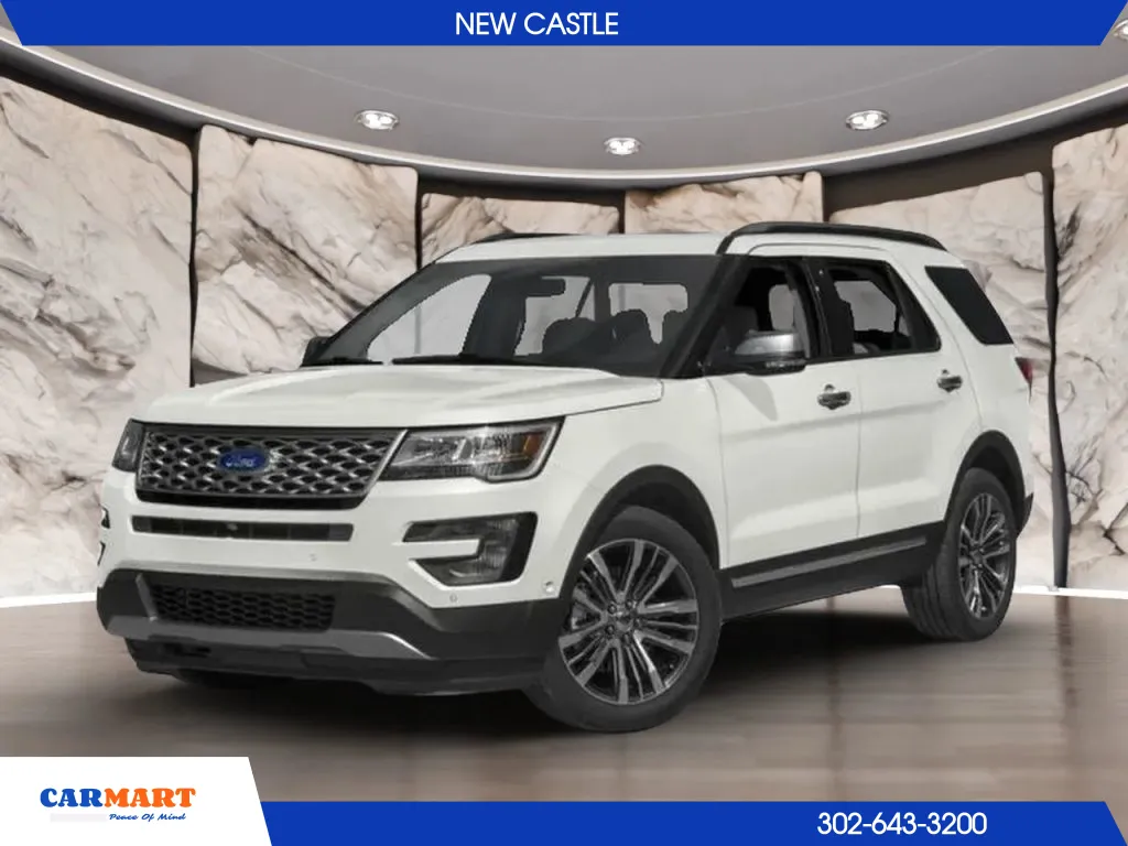 White 2016 Ford Explorer Sport SUV 4D for sale in New Castle, DE