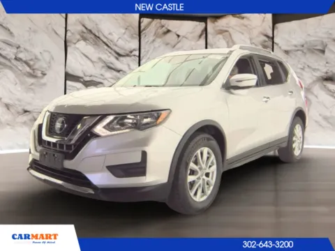 Silver 2019 Nissan Rogue SV Sport Utility 4D for sale in New Castle, DE