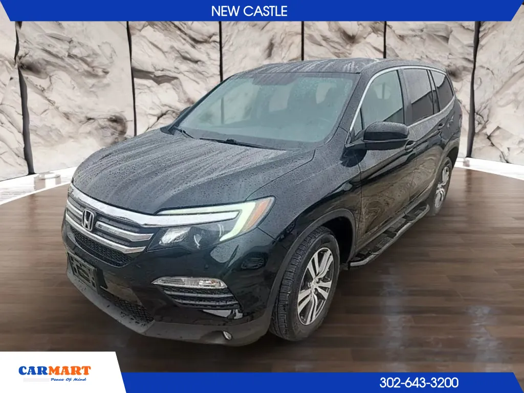 Black 2016 Honda Pilot EX-L Sport Utility 4D for sale in New Castle, DE