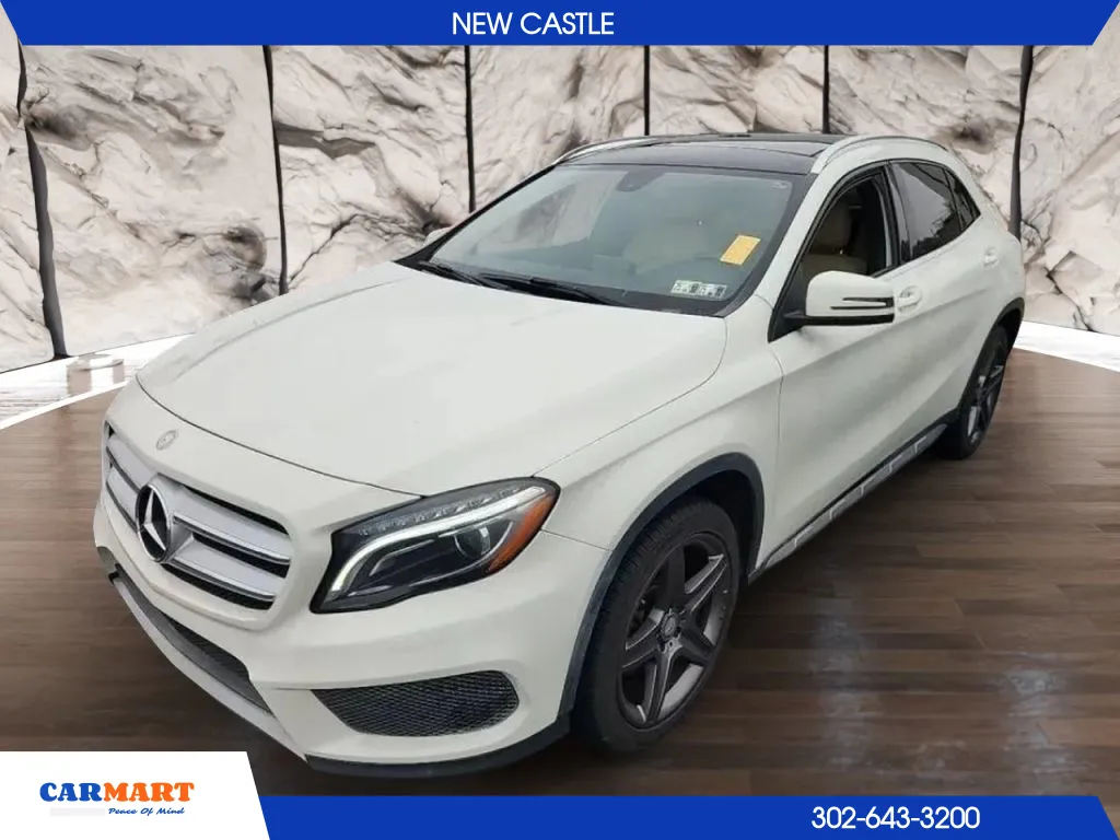 White 2015 Mercedes-Benz GLA-Class GLA 250 4MATIC Sport Utility 4D for sale in New Castle, DE