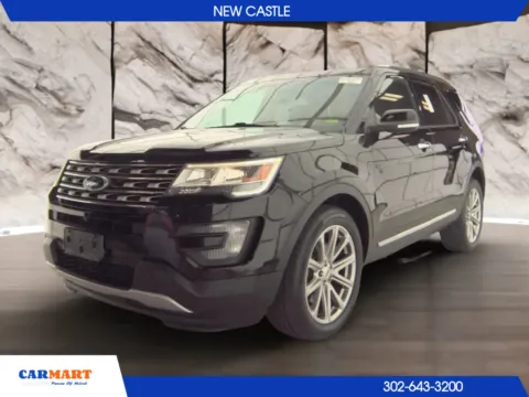 Black 2016 Ford Explorer Limited Sport Utility 4D for sale in New Castle, DE