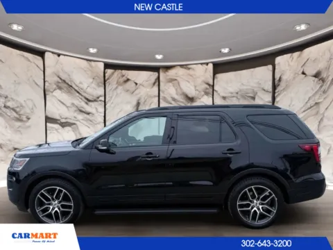 Another view of 2018 Ford Explorer Sport SUV 4D for sale in New Castle, DE at CARMART - New Castle