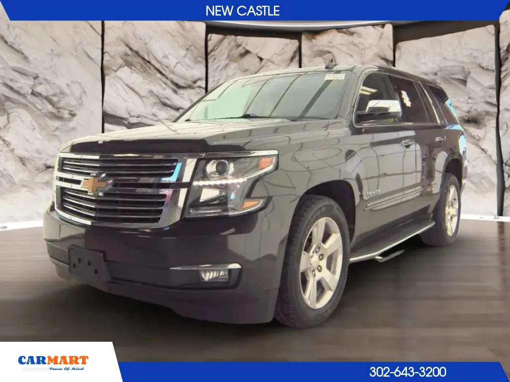 Gray 2015 Chevrolet Tahoe LTZ Sport Utility 4D for sale in New Castle, DE
