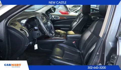 Another view of 2017 Nissan Pathfinder Platinum Sport Utility 4D for sale in New Castle, DE at CARMART - New Castle