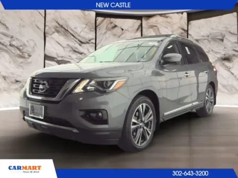 Gray 2017 Nissan Pathfinder Platinum Sport Utility 4D for sale in New Castle, DE