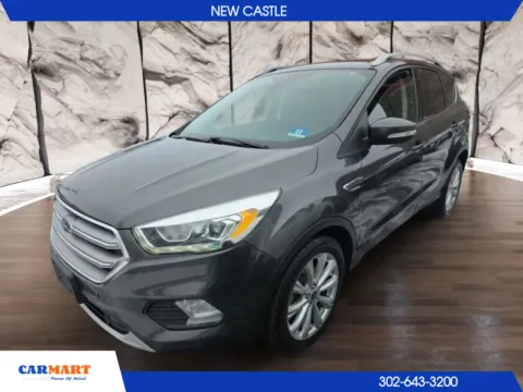 Gray 2017 Ford Escape Titanium Sport Utility 4D for sale in New Castle, DE
