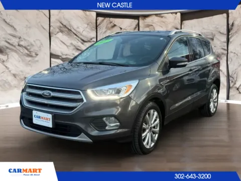 Gray 2017 Ford Escape Titanium Sport Utility 4D for sale in New Castle, DE