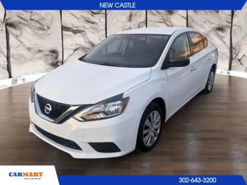 White 2019 Nissan Sentra S Sedan 4D for sale in New Castle, DE