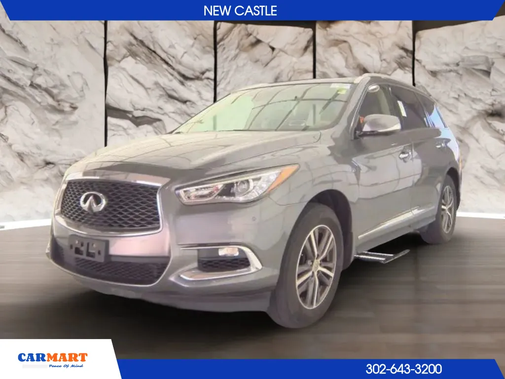 Gray 2019 INFINITI QX60 LUXE (2019.5) Sport Utility 4D for sale in New Castle, DE