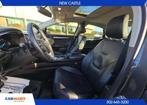 Another view of 2018 Ford Fusion Titanium Sedan 4D for sale in New Castle, DE at CARMART - New Castle