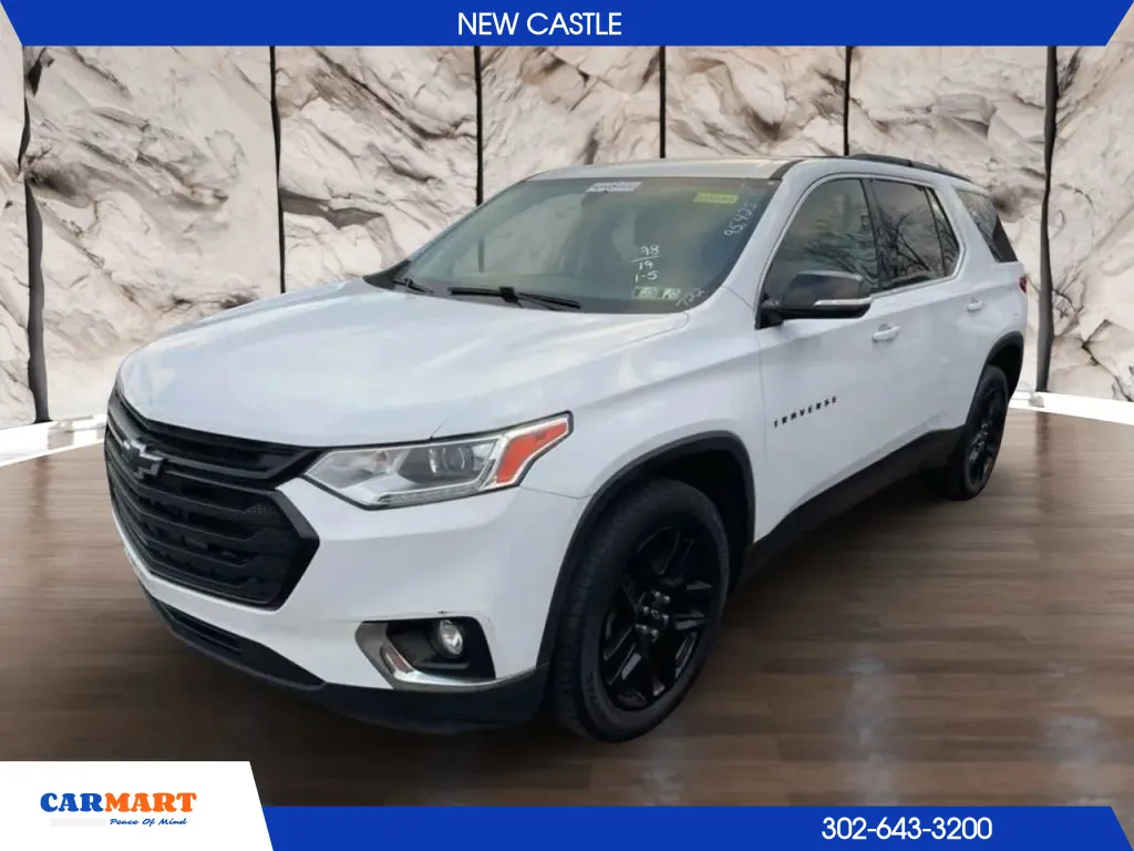 White 2019 Chevrolet Traverse LT Sport Utility 4D for sale in New Castle, DE