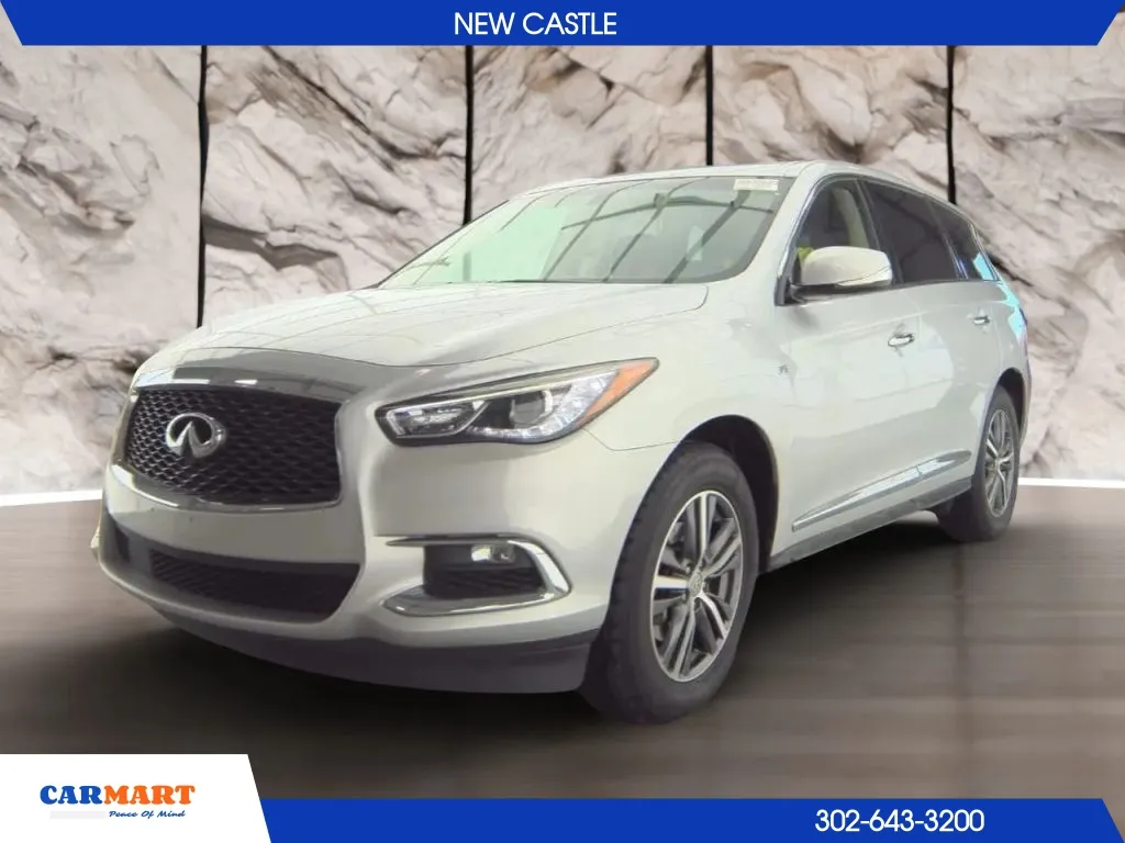 Silver 2018 INFINITI QX60 3.5 Sport Utility 4D for sale in New Castle, DE