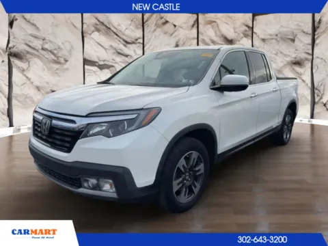 White 2019 Honda Ridgeline RTL-E Pickup 4D 5 ft for sale in New Castle, DE