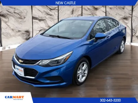 Blue 2017 Chevrolet Cruze LT Sedan 4D for sale in New Castle, DE