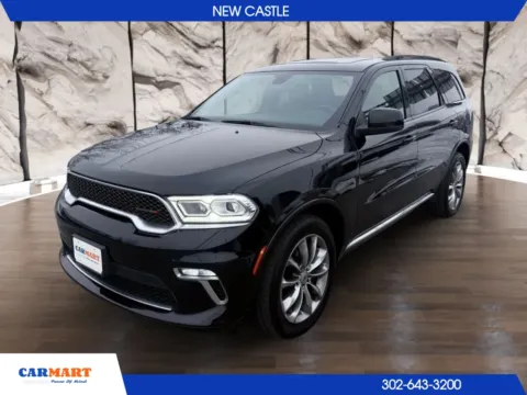 Black 2021 Dodge Durango SXT Plus Sport Utility 4D for sale in New Castle, DE