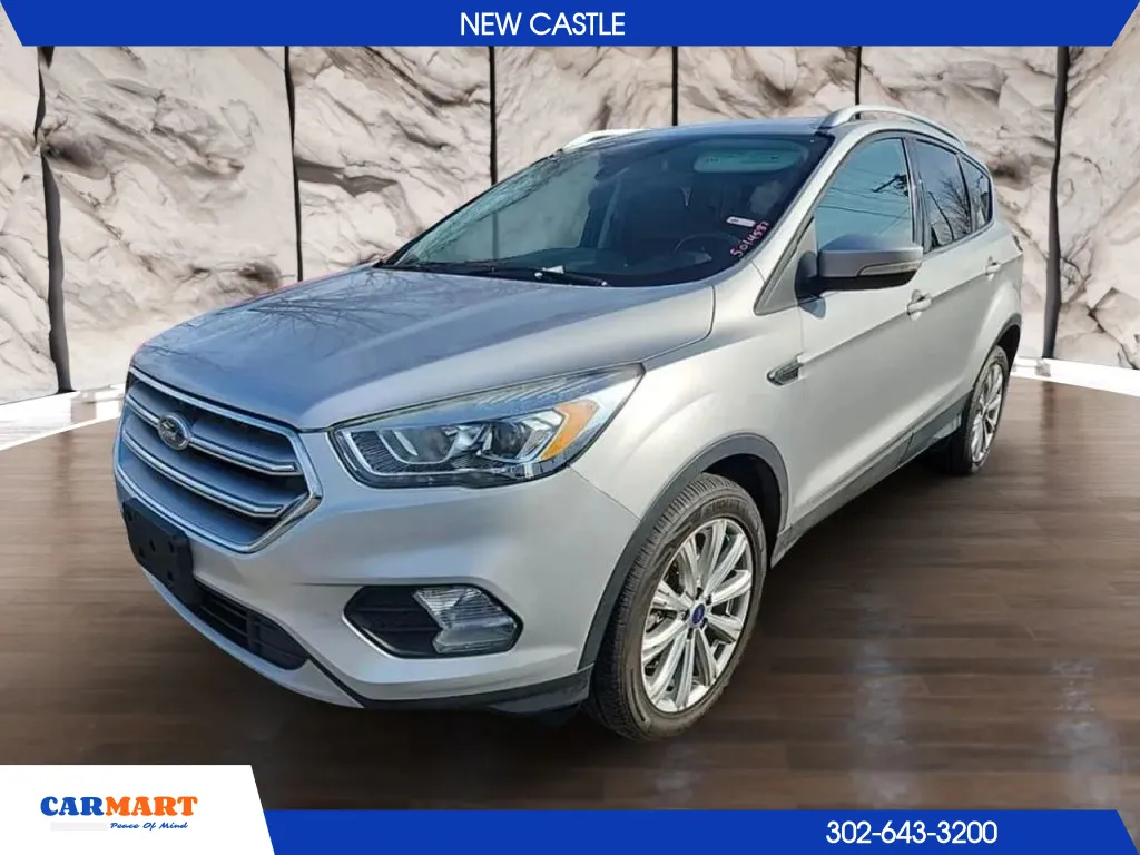 Silver 2017 Ford Escape Titanium Sport Utility 4D for sale in New Castle, DE