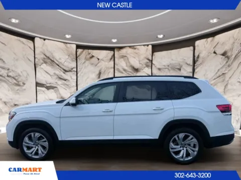 Another view of 2021 Volkswagen Atlas SE 4Motion w/Tech Pkg Sport Utility 4D for sale in New Castle, DE at CARMART - New Castle