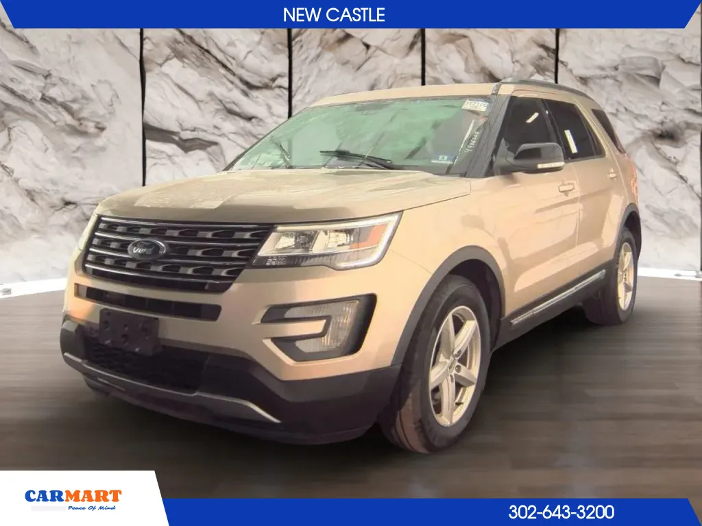 White 2017 Ford Explorer XLT Sport Utility 4D for sale in New Castle, DE