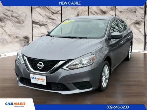 Gray 2019 Nissan Sentra SV Sedan 4D for sale in New Castle, DE