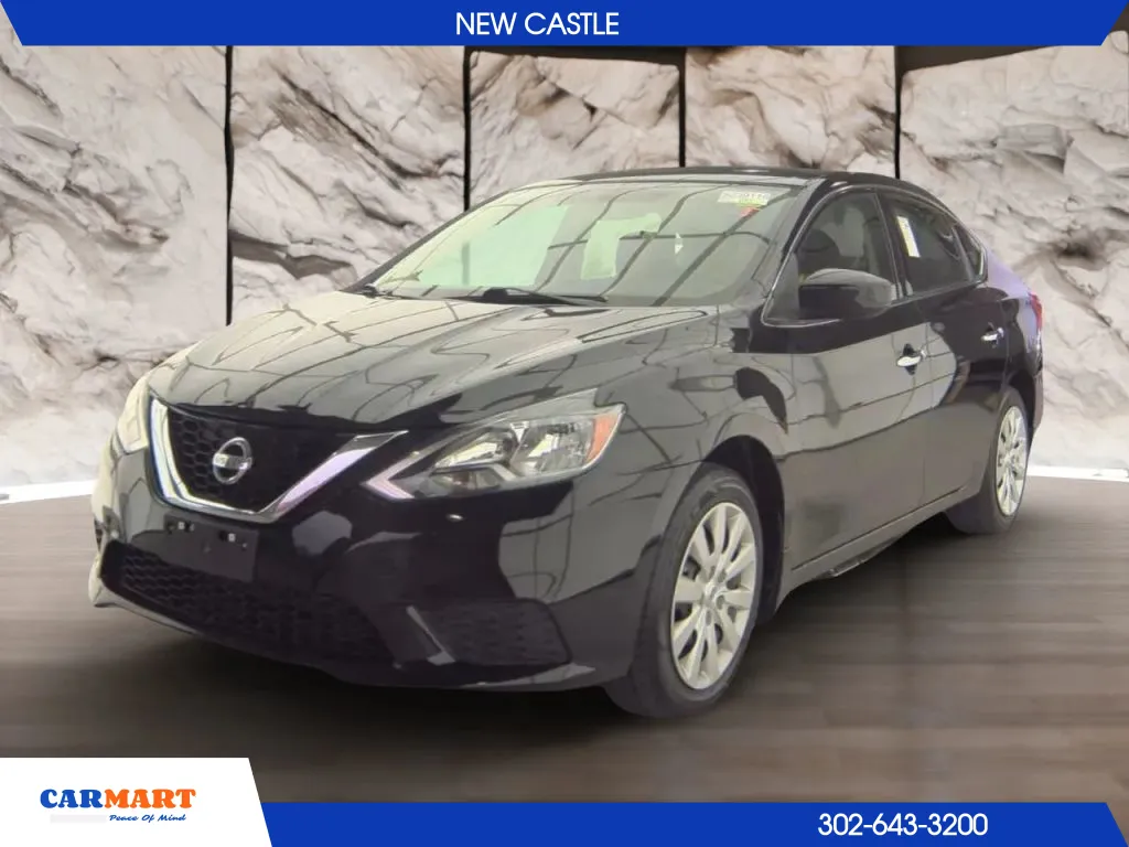 Black 2017 Nissan Sentra S Sedan 4D for sale in New Castle, DE