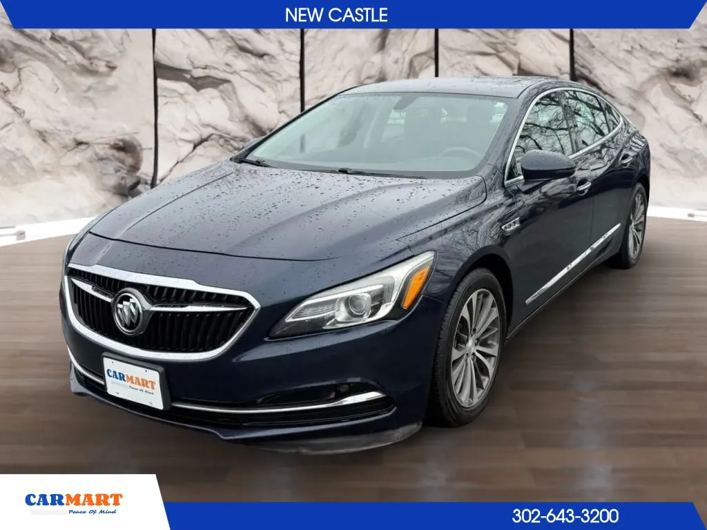 Blue 2017 Buick LaCrosse Essence Sedan 4D for sale in New Castle, DE