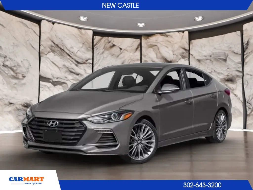 Gray 2018 Hyundai Elantra Sport Sedan 4D for sale in New Castle, DE