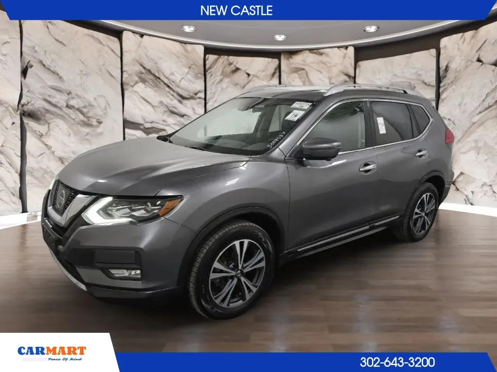 Gray 2017 Nissan Rogue SL Sport Utility 4D for sale in New Castle, DE