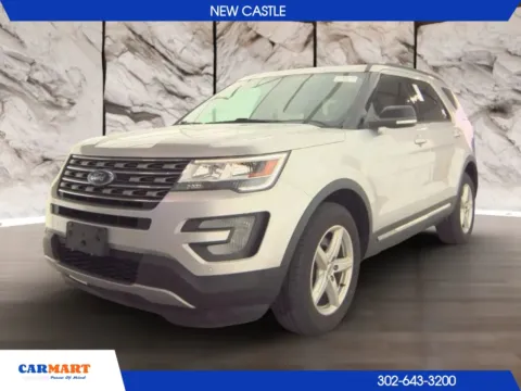 Silver 2017 Ford Explorer XLT Sport Utility 4D for sale in New Castle, DE
