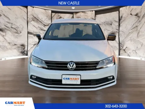 White 2016 Volkswagen Jetta 1.8T Sport Sedan 4D for sale in New Castle, DE