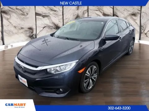 Blue 2016 Honda Civic EX-T Sedan 4D for sale in New Castle, DE