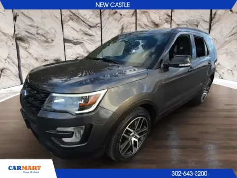 Gray 2017 Ford Explorer Sport SUV 4D for sale in New Castle, DE