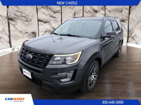 Gray 2017 Ford Explorer Sport SUV 4D for sale in New Castle, DE