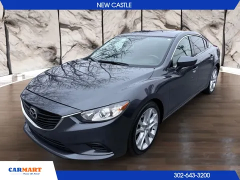 Gray 2016 MAZDA MAZDA6 i Touring Sedan 4D for sale in New Castle, DE