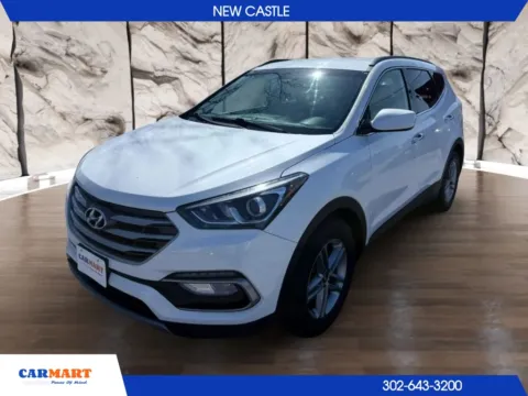 White 2017 Hyundai Santa Fe Sport Sport Utility 4D for sale in New Castle, DE