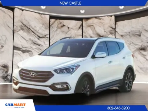 White 2017 Hyundai Santa Fe Sport Sport Utility 4D for sale in New Castle, DE
