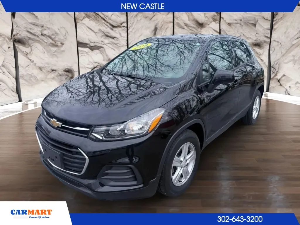 Black 2020 Chevrolet Trax LS Sport Utility 4D for sale in New Castle, DE