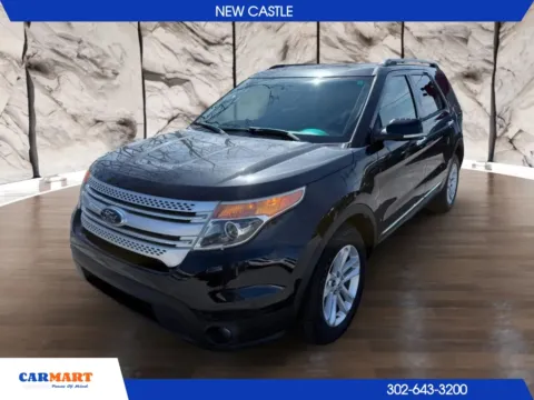 Black 2015 Ford Explorer XLT Sport Utility 4D for sale in New Castle, DE