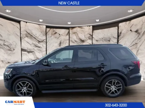 Another view of 2018 Ford Explorer Sport SUV 4D for sale in New Castle, DE at CARMART - New Castle
