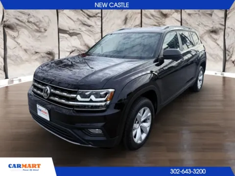 Black 2018 Volkswagen Atlas SE 4Motion w/Tech Pkg Sport Utility 4D for sale in New Castle, DE