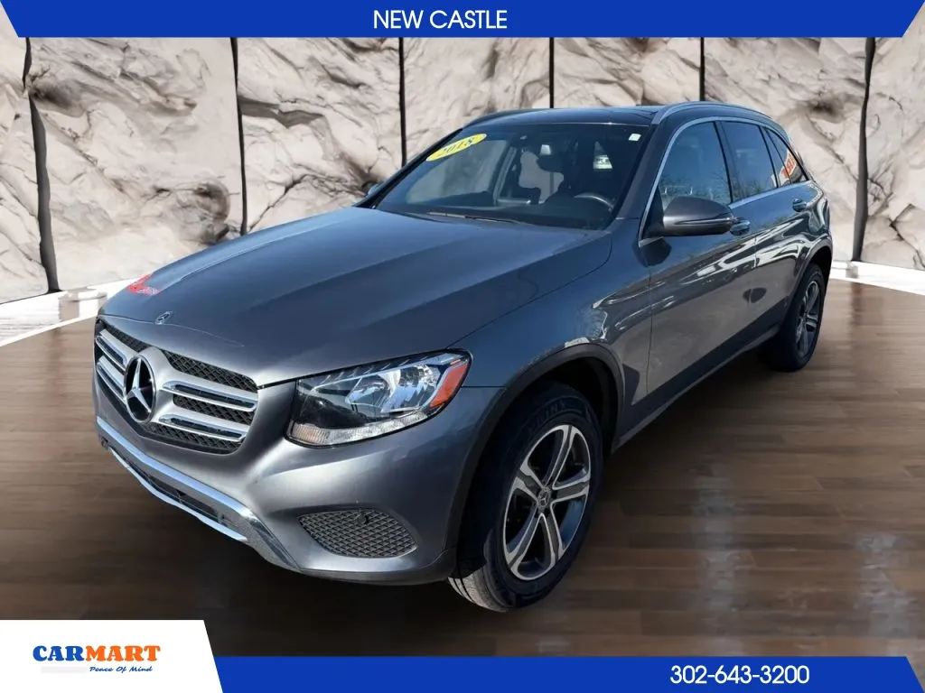 Gray 2018 Mercedes-Benz GLC 300 4MATIC Sport Utility 4D for sale in New Castle, DE