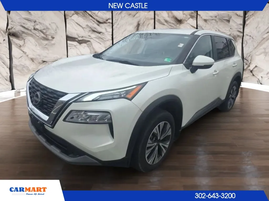 White 2023 Nissan Rogue SV Sport Utility 4D for sale in New Castle, DE