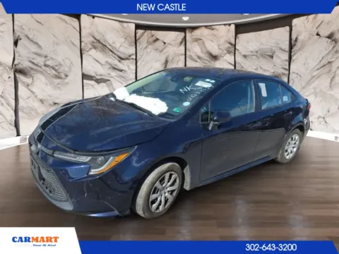 Blue 2022 Toyota Corolla LE Sedan 4D for sale in New Castle, DE