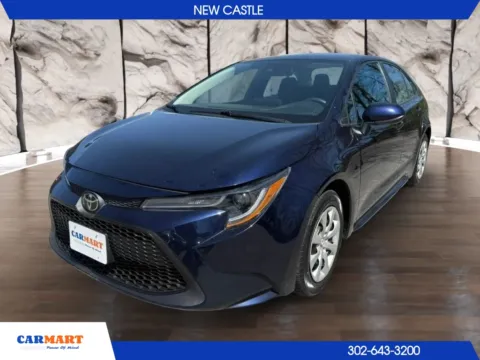 Blue 2022 Toyota Corolla LE Sedan 4D for sale in New Castle, DE