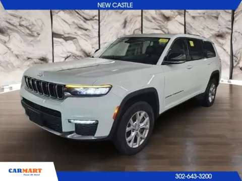 White 2021 Jeep Grand Cherokee L Limited Sport Utility 4D for sale in New Castle, DE