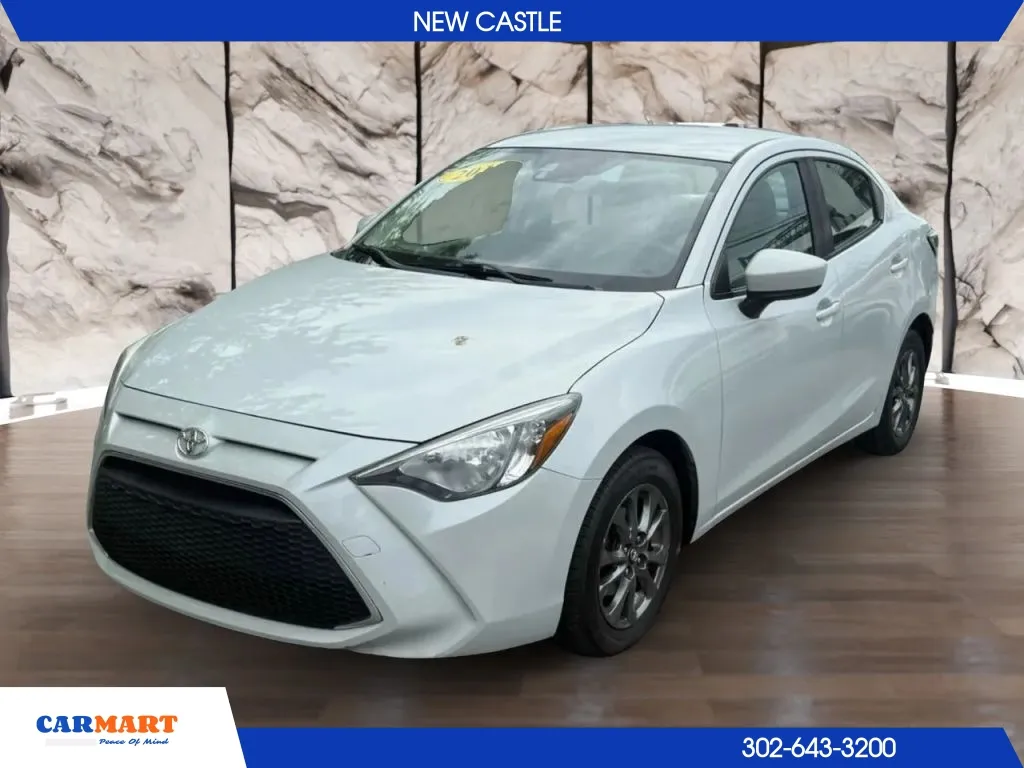 White 2019 Toyota Yaris LE Sedan 4D for sale in New Castle, DE