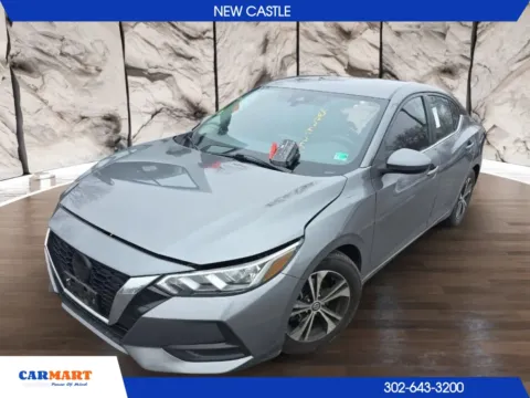 Gray 2022 Nissan Sentra SV Sedan 4D for sale in New Castle, DE
